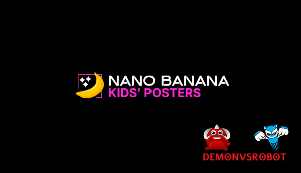 Nano Banana Kids' Posters